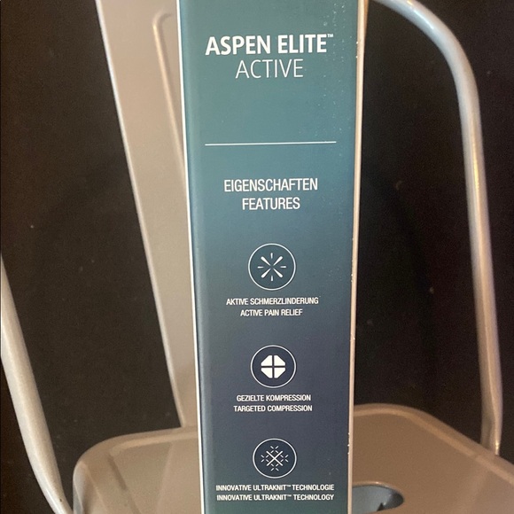 Aspen Elite Active Pain Relief Back Brace - Navy Blue size XLarge - Picture 2 of 5